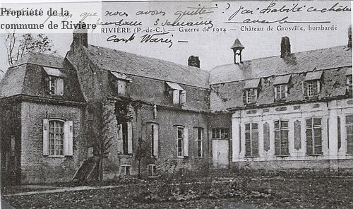 Chteau de Grosville bombard