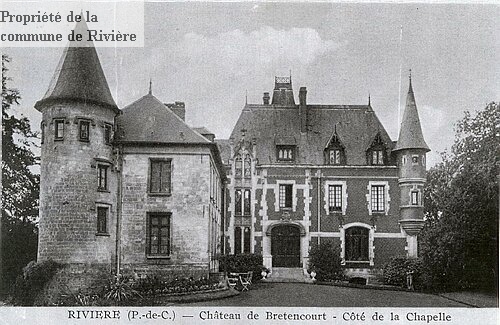 Chteau de Bretencourt - Ct de la chapelle